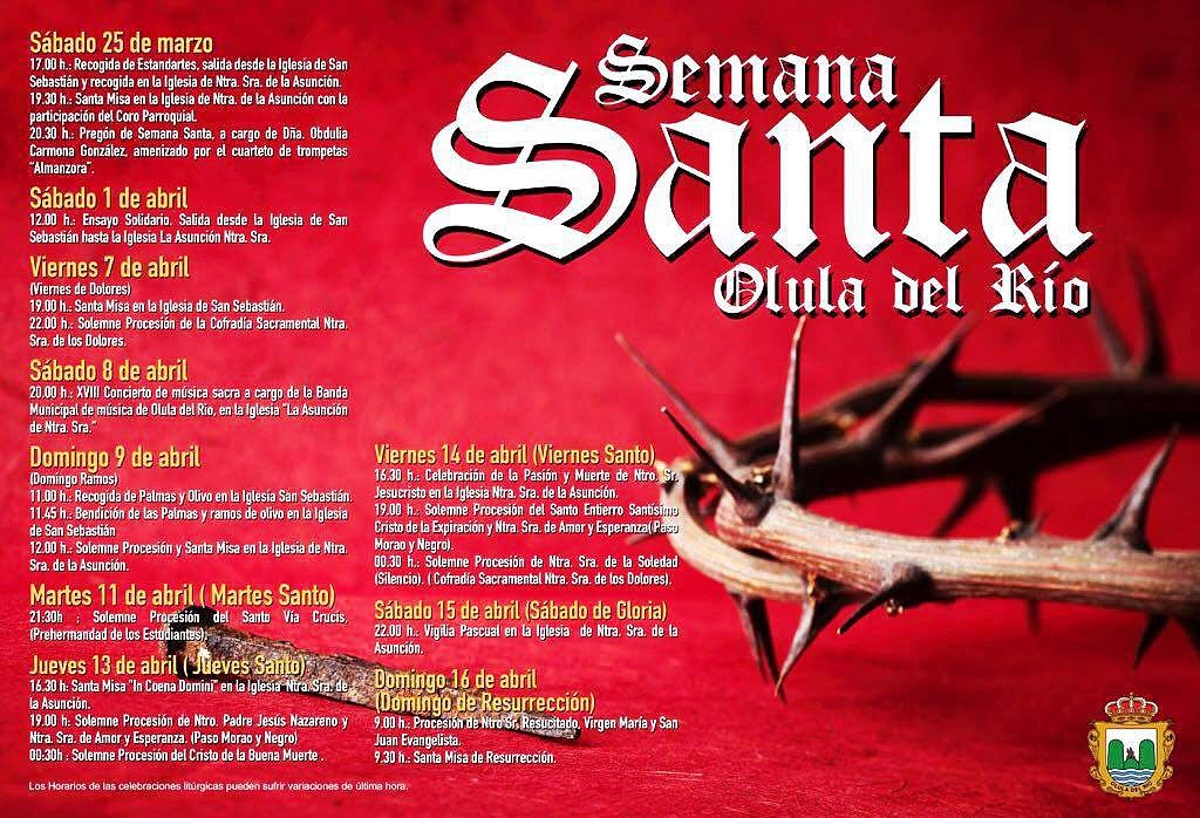 Semana Santa en Olula del Río  